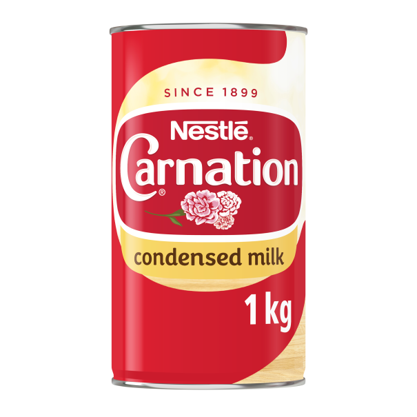 CARNATION Condensed Milk Tin 1kg Nestlé Professional